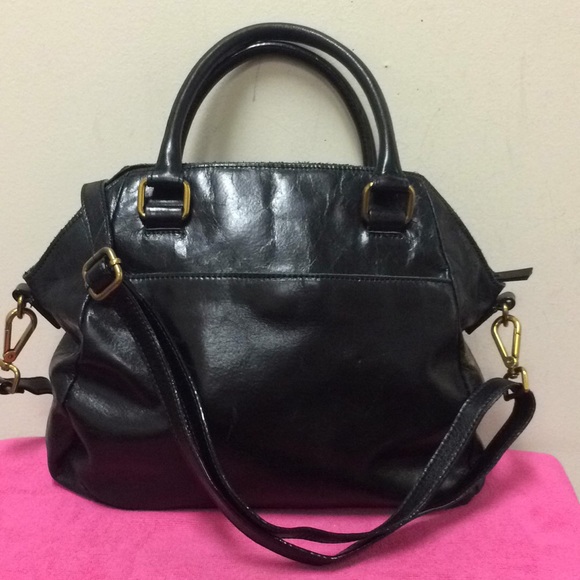 Elliott Lucca Leather Crossbody/Satchel - Picture 2 of 4