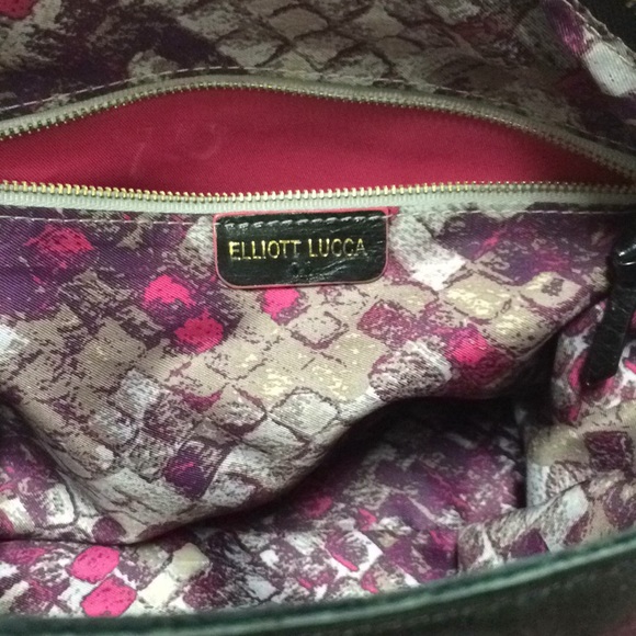 Elliott Lucca Leather Crossbody/Satchel - Picture 3 of 4