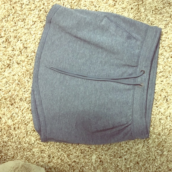 Light blue skirt