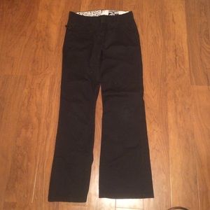 Black Volcom pants