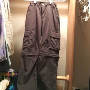 REI boys zip off pants