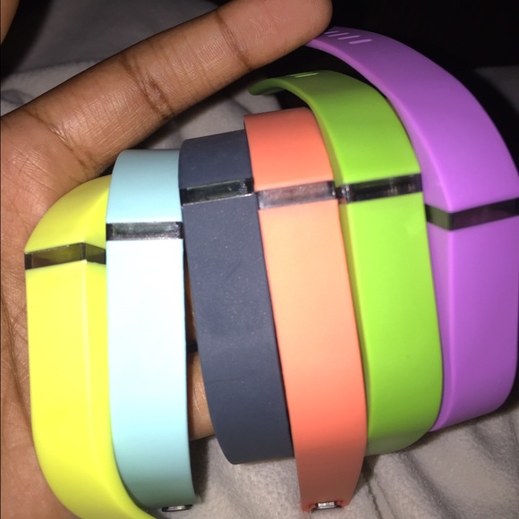 Colorful and changeable Fitbit flex wrist bands