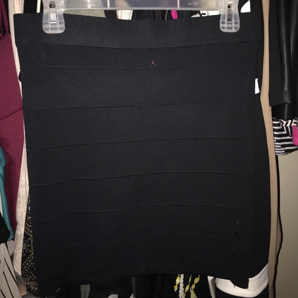 Bebe black pencil skirt