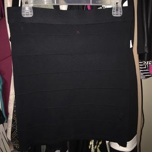 Bebe black pencil skirt