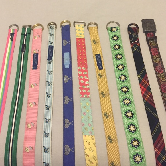 Jcrew plaid belt