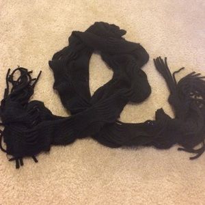 Cute simple black scarf