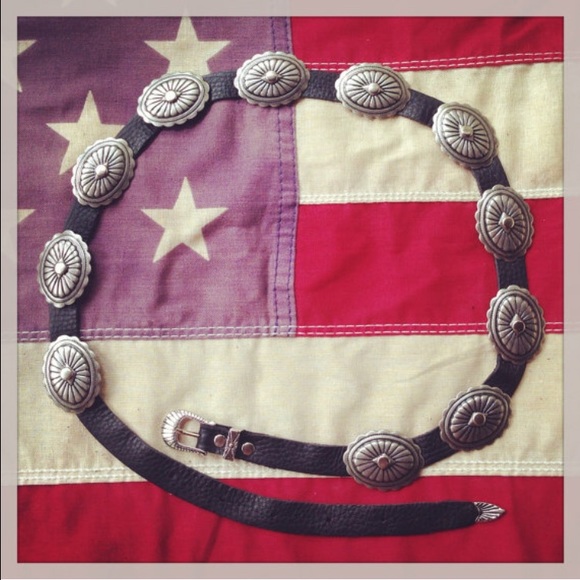 NOT FOR SALE on Posh/ Concho Belt / Handmade