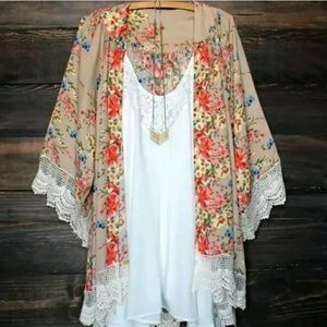 Gorgeous Flower kimono
