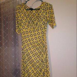 Ralph Lauren Midi Wrap Dress