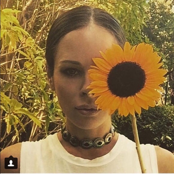 NOT FOR SALE on Posh/Outlaw Concho Choker/Handmade