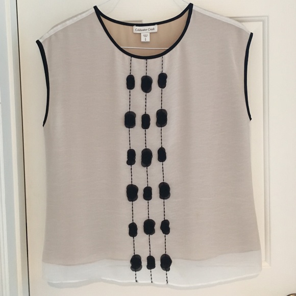 Sleeveless Coldwater Creek Top