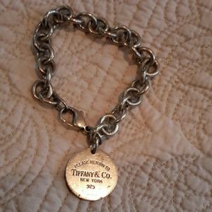 Tiffany tag bracelet