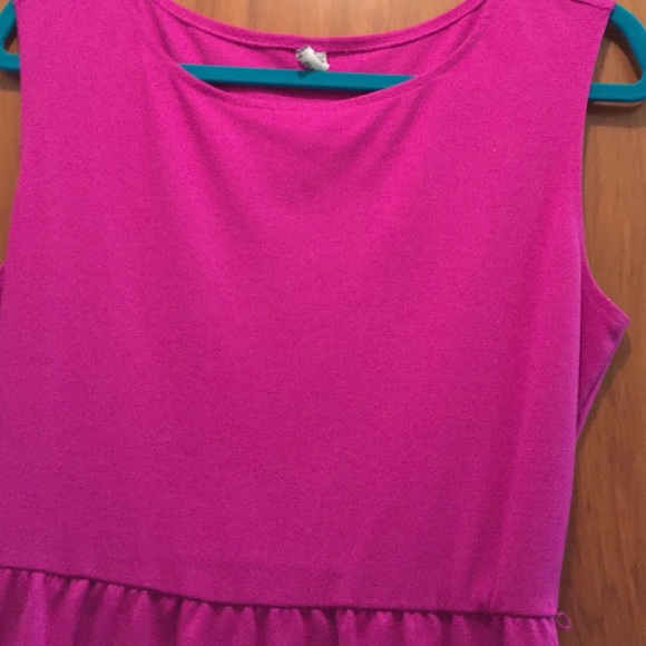 Magenta old navy dress. - Picture 2 of 2