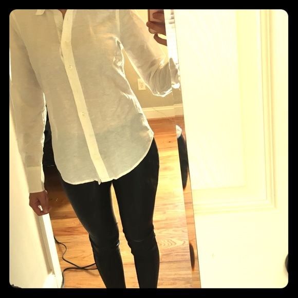 J.Crew Perfect Fit White Button Down