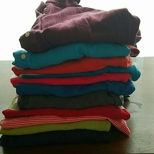 11 American Eagle Polos