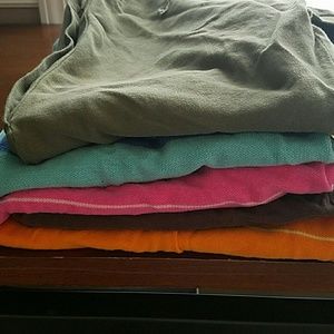 5 American Eagle polos