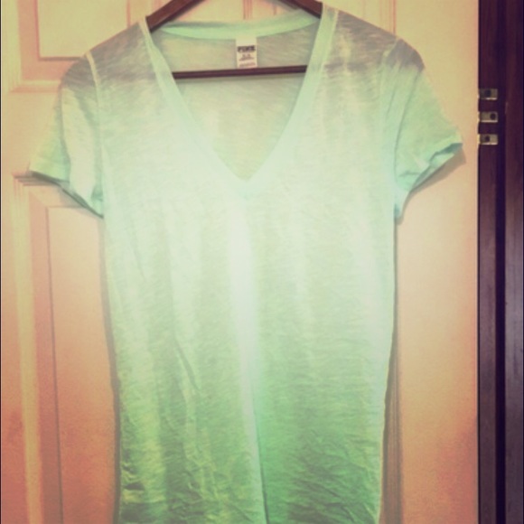 PINK Victoria's Secret deep V-Neck Tee RESERVED!!