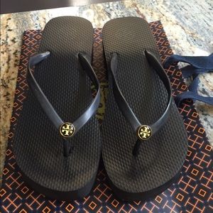 Tory Burch wedge flip flop