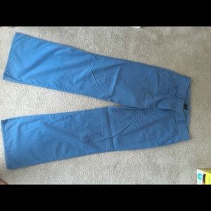 Blue J. Crew pants 6, regular fit