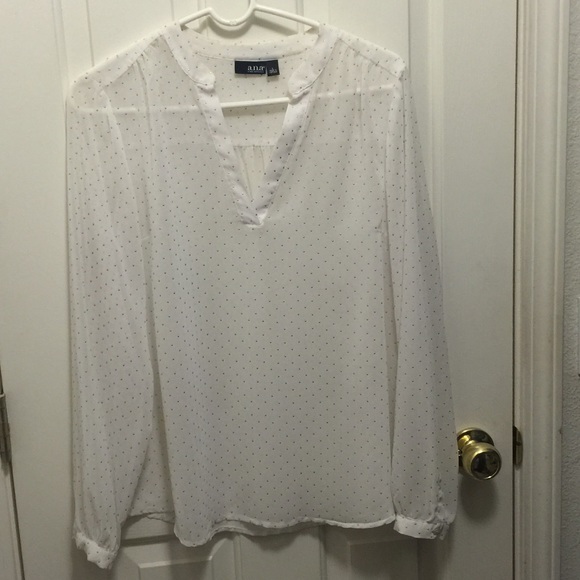 a.n.a Sheer blouse