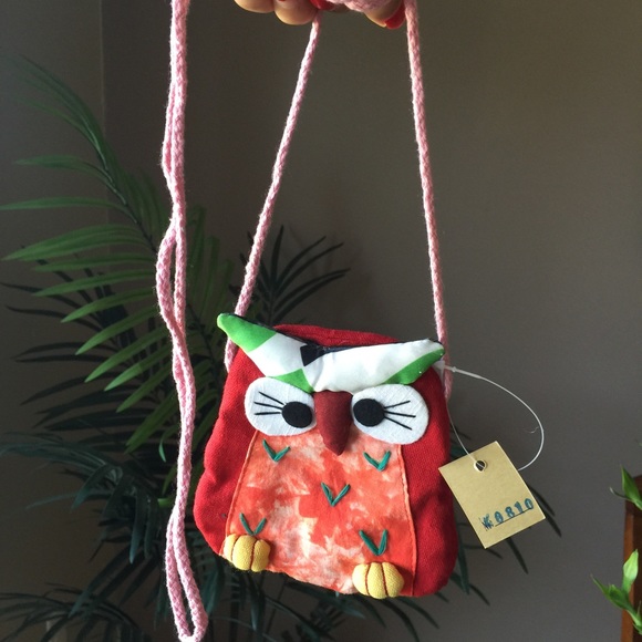 Bundle of 3 handcuffs owl coin bag