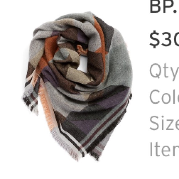 Sold Out BP Blanket Scarf - Picture 3 of 4