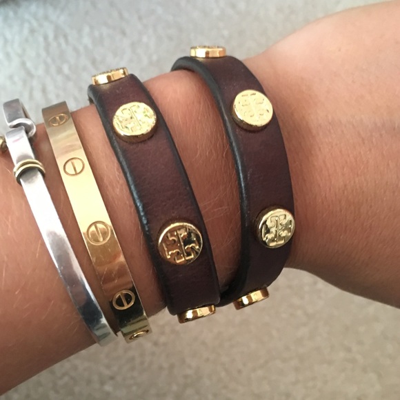 Tory Burch Double Wrap Bracelet