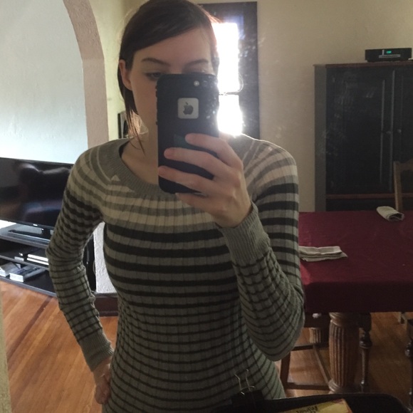 Athleta stretch cotton sweater