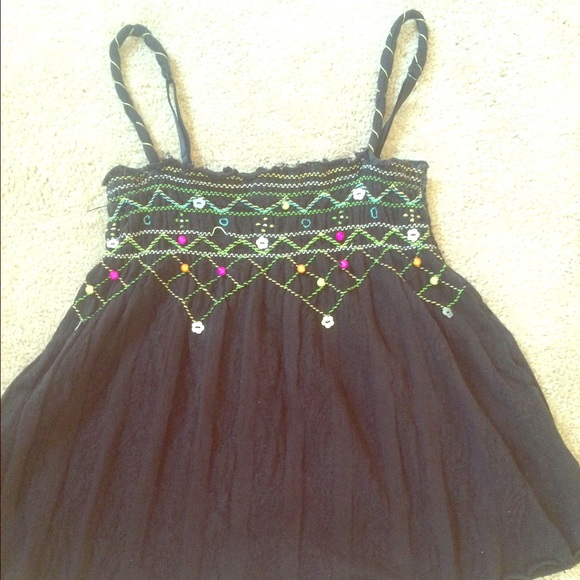 Free people beaded tank