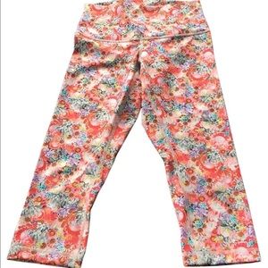 Lululemon Floral Capri