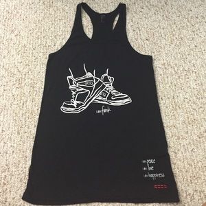 Peace Love World Tank Top: "I am Dance"