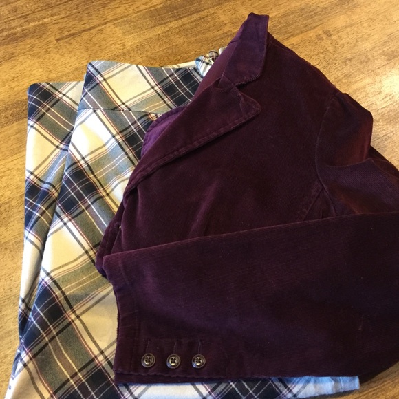 BURGUNDY PLUM JACKET