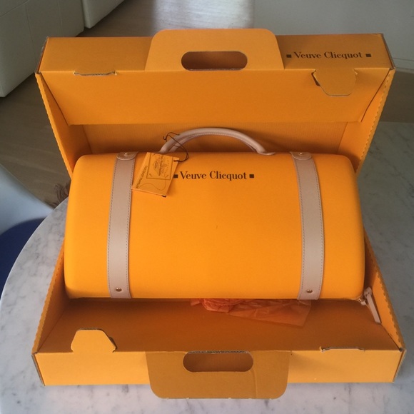 Veuve Clicquot Limited Edition Orange Suitcase