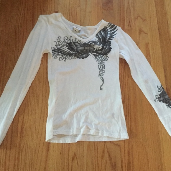 Harley Davidson long sleeve tee - Picture 1 of 2