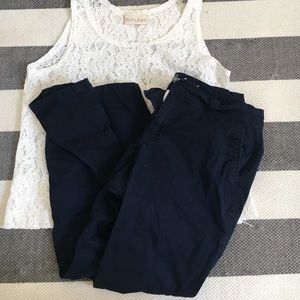 Old navy boyfriend capris