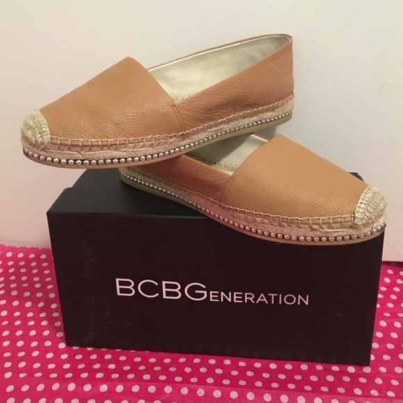 BCBGeneration Frenchy Espadrille Flats  Sz 9.5