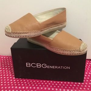 BCBGeneration Frenchy Espadrille Flats  Sz 9.5