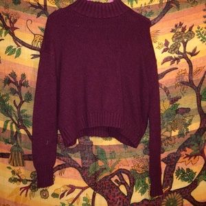 American Eagle Maroon sweater