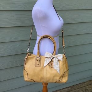 Beige Coach bag