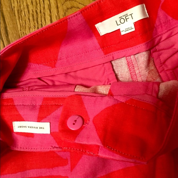 ❗️SOLD❗️LOFT Riviera Shorts 💕✨ - Picture 2 of 4