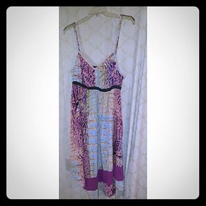 Simply Vera Handkerchief Dress asymmetrical hem