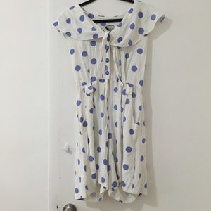 Vintage polka dot romper