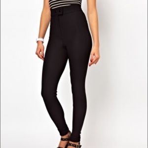 Black Riding Pants Size XS American Apparel