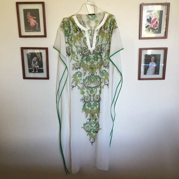 Genese Italian Kimono with Rhinestones - Picture 1 of 4