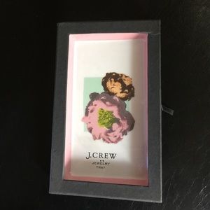 New JCrew jewelry porcelain tray