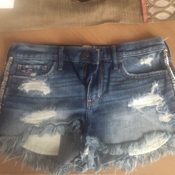 Hollister denim shorts