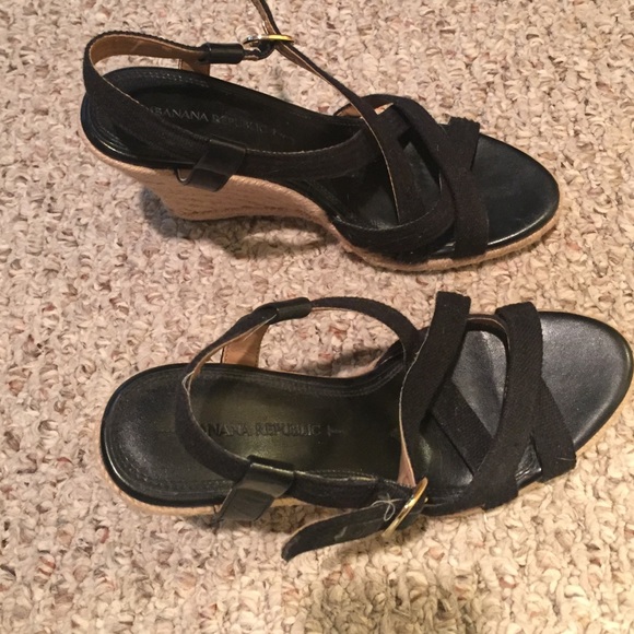Banana republic wedges