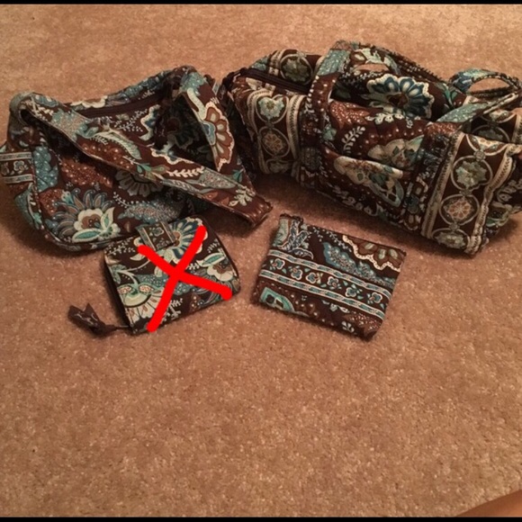 BUNDLE Vera Bradley java blue