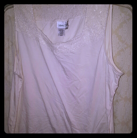 Coldwater Creek square neck tank