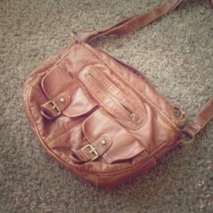 Brown handbag